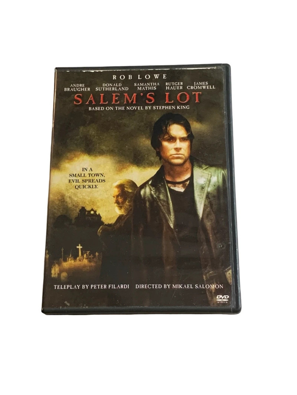 Salem's Lot DVD Stephen King Mini Series Horror Thriller Rob Lowe NR